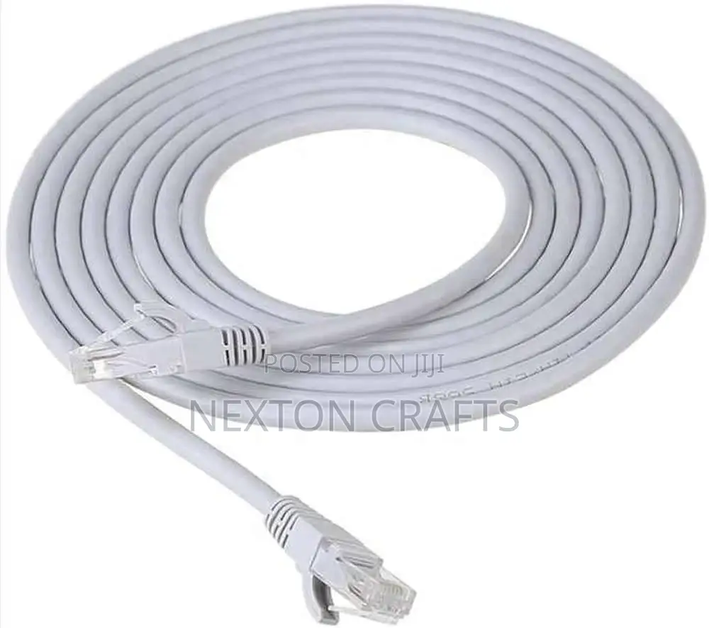 5 Meters Ethernet Cable Crimped Cat6