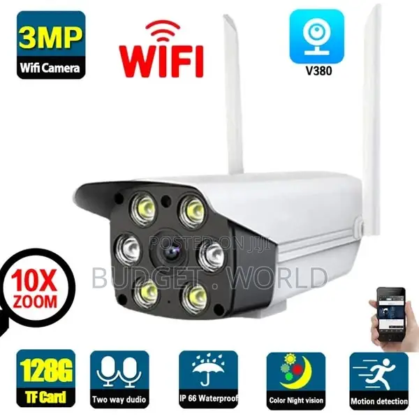 Wifi Smart Security Camera | Motion Detection| Night Vision