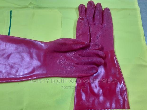 Pvc Double Dip Gloves- For Cold Temperatures