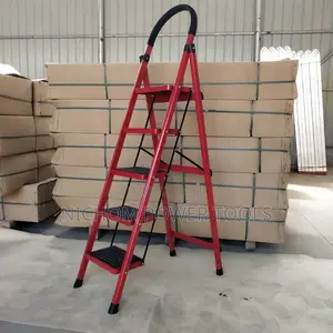 Long Lasting 5 Step Steel Ladder/Foldable Ladder