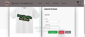 Modern Looking Online E-Commerce Shop Website.