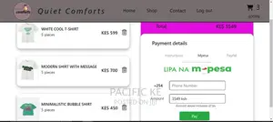 Modern Looking Online E-Commerce Shop Website.