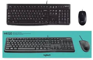 Logitech MK120 USB Corded Keyboard .