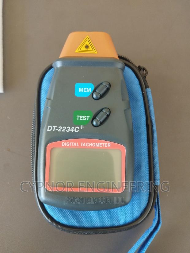 Rotational Speed Tester - main view