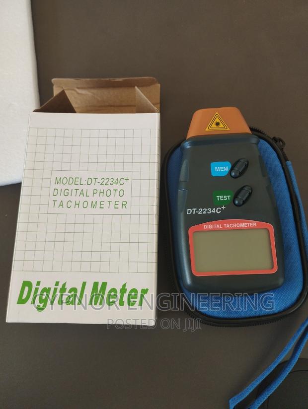 Laser RPM Meter - main view