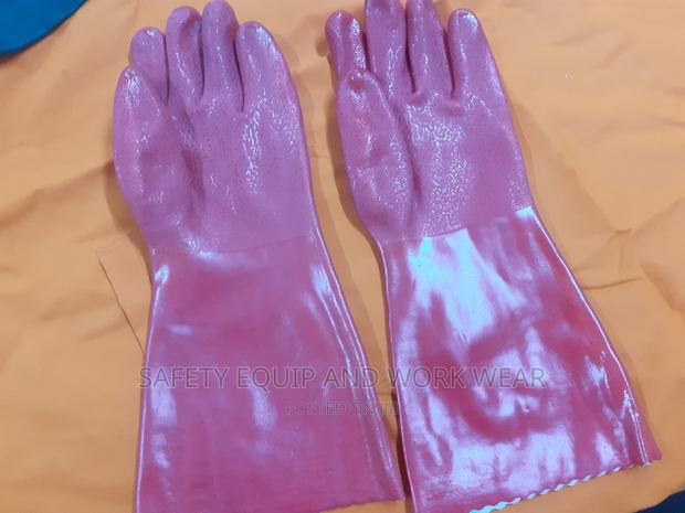 A845 Pvc Gloves For Gas Industry