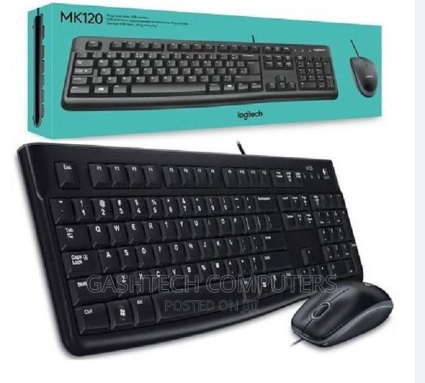 Logitech MK120 USB Corded Keyboard !! Logitech MK120 - main view