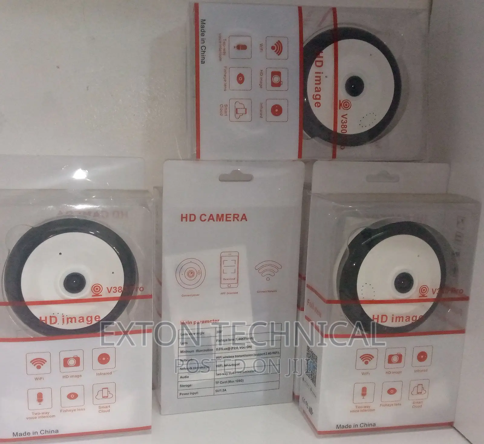 Fish Eye Camera With Wifi