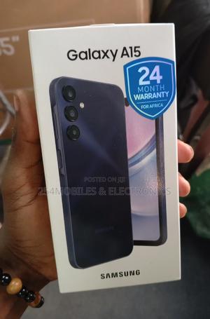 New Samsung Galaxy A15 128 GB Black