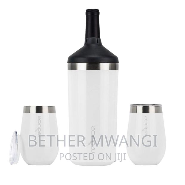 Reduce Wine Bottle Cooler Set With 12 Oz in Kenya. - main view