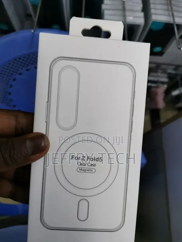 Samsung Galaxy Z Fold 5 Transparent Case Magsafe Compatible