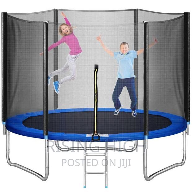 8ft Outdoors Trampoline - main view