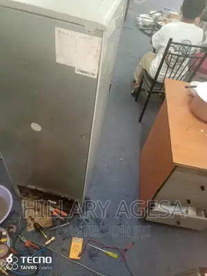 Double Door Fridge Refilling