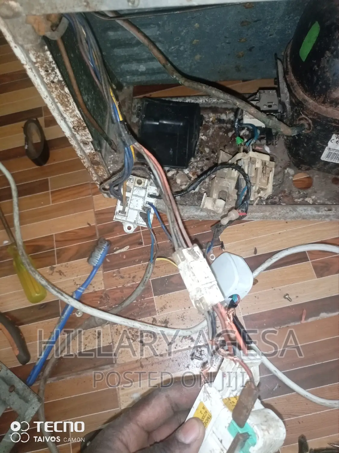 Fridge Wiring and Service