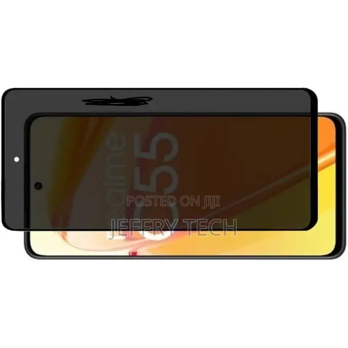 Realme C55 Privacy Tempered Glass Screen Protector