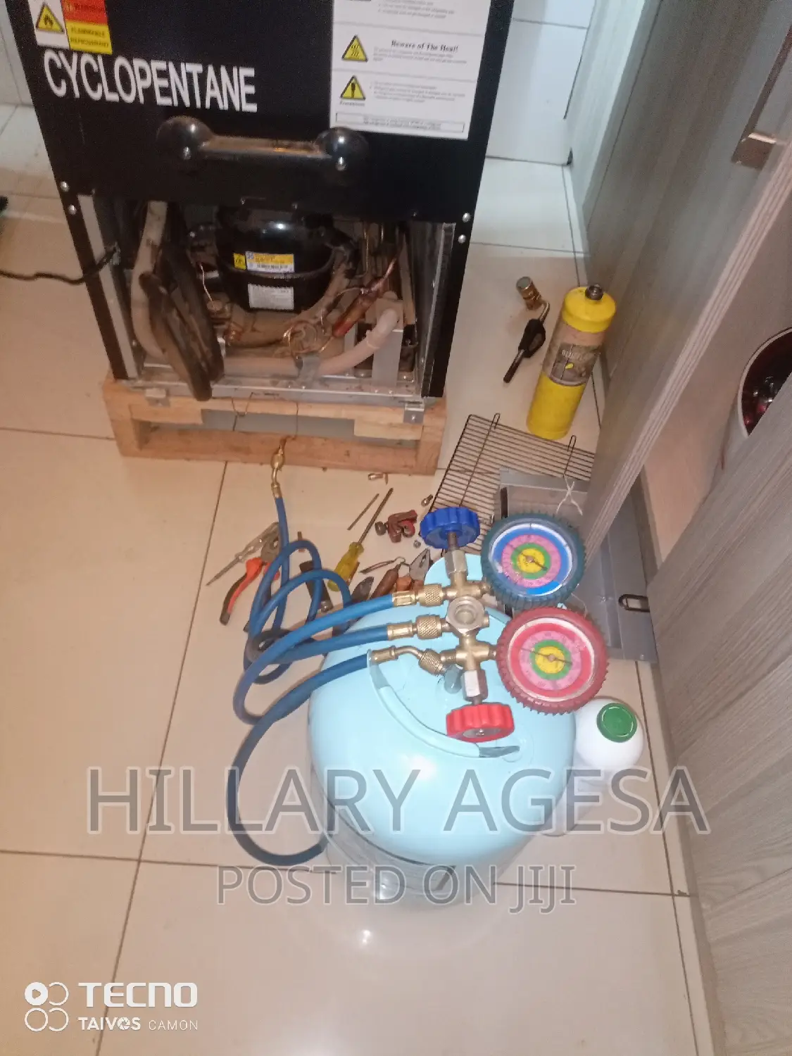 Display Fridge Gas Refilll