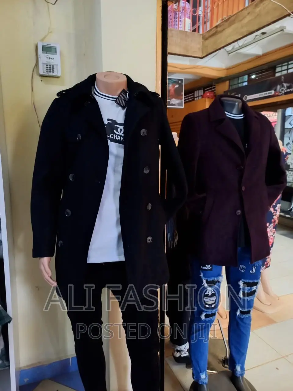 Double Brest Trench Coats for Men