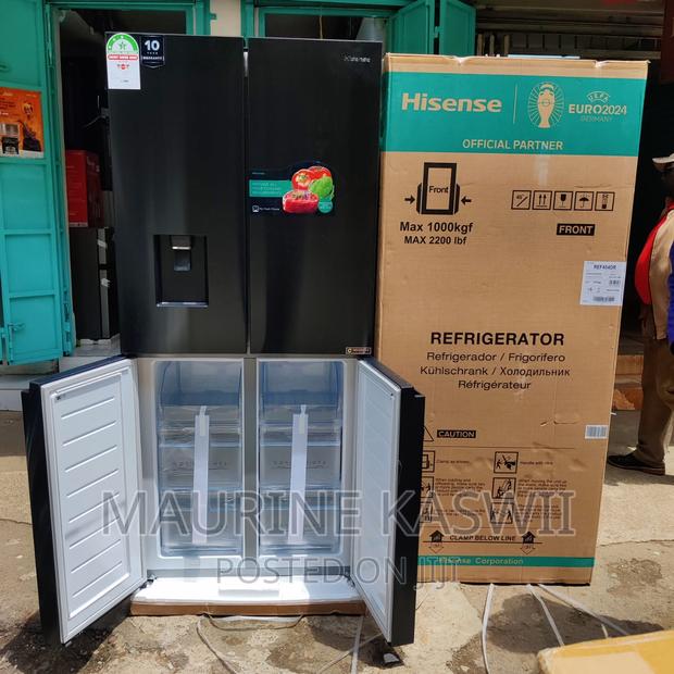 Hisense 454 Liters REF454DR French Door Fridge(Black