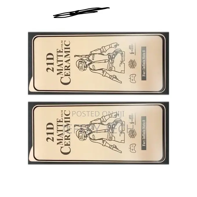 Ceramic Matte Screen Protector for Infinix Note 8 X692 -2pcs