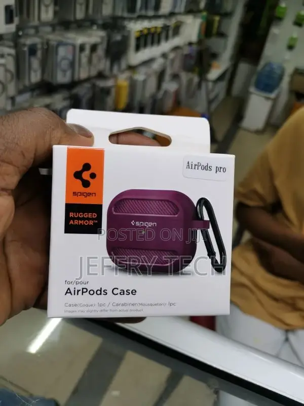 R Apple Airpods Pro Case Spigen Rugged Armor Slim Cover