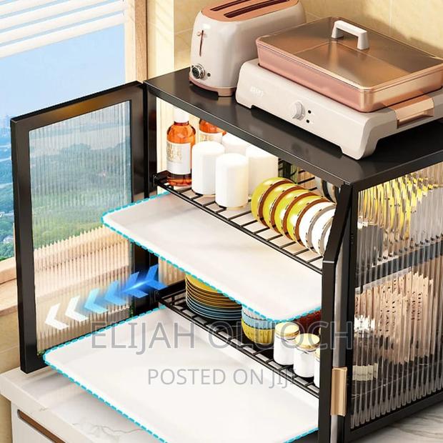 * Modern Dish Rack With Multifunctional Storage Rack