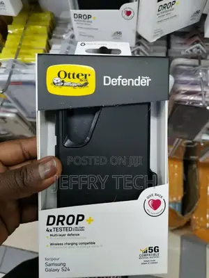 Otterbox Samsung Galaxy S24 Defender Series Case - Black, Ru