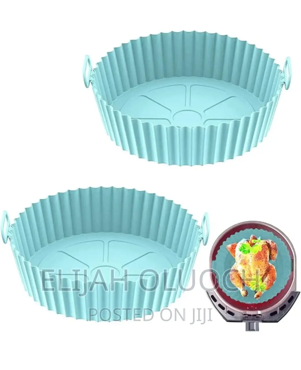 *Re Usable Silicon Air Fryer Liner