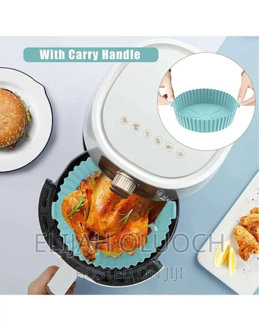 *Re Usable Silicon Air Fryer Liner