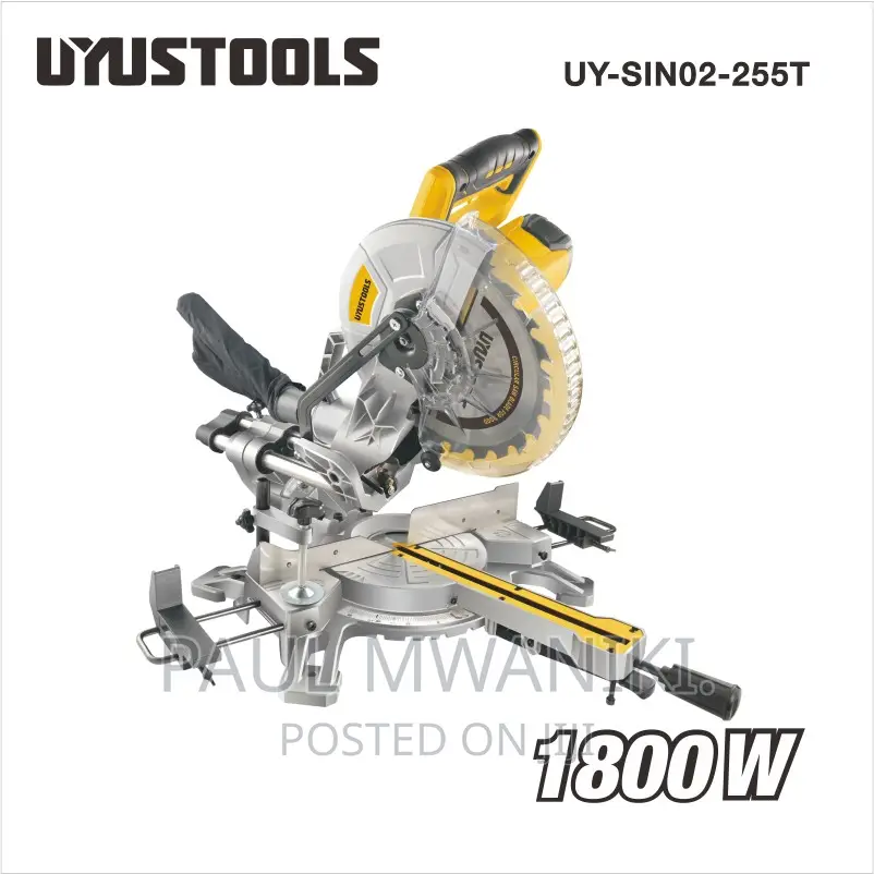 Sliding Miter Saw Ms-Sin02-255t.- 255 Mm 1800W