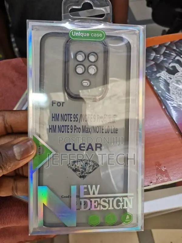Shockproof Clear Case for Redmi Note 9 Pro 9s Transparent TP