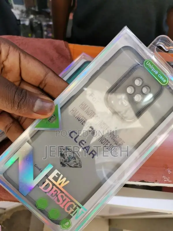 Shockproof Clear Case for Redmi Note 9 Pro 9s Transparent TP