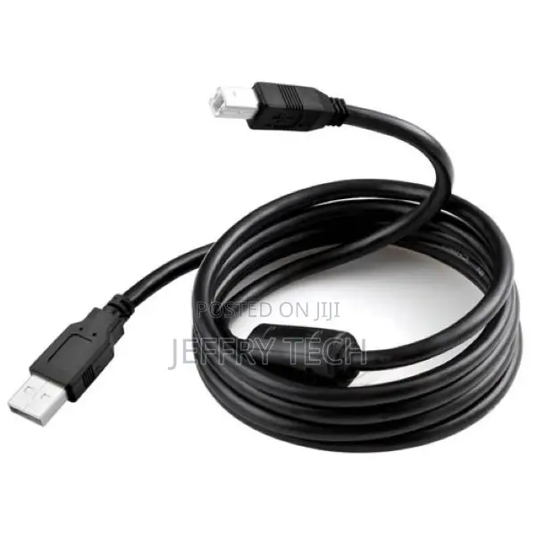 USB Printer Cable – 5 Meters – Black