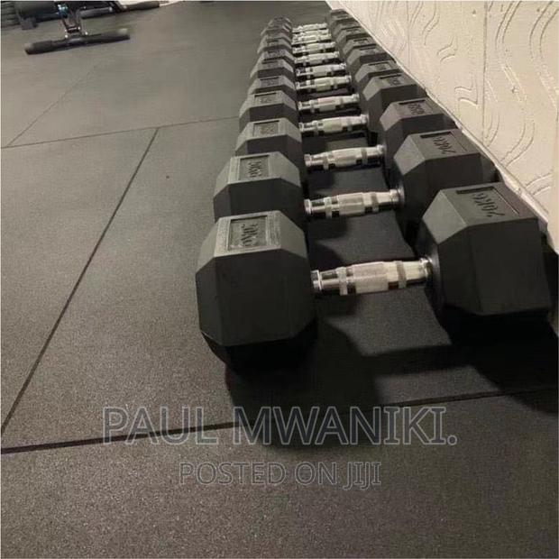 Gym Rubber Flooring |Heavy Duty Gym Rubber Flooring - thumbnail 3