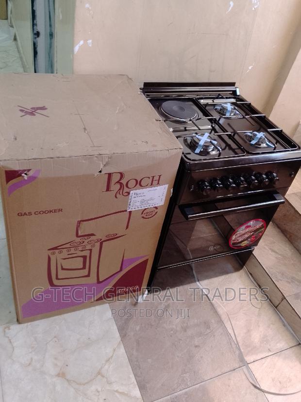 Cooker!Roch 3gas 1electric 60*60 Black Cooker