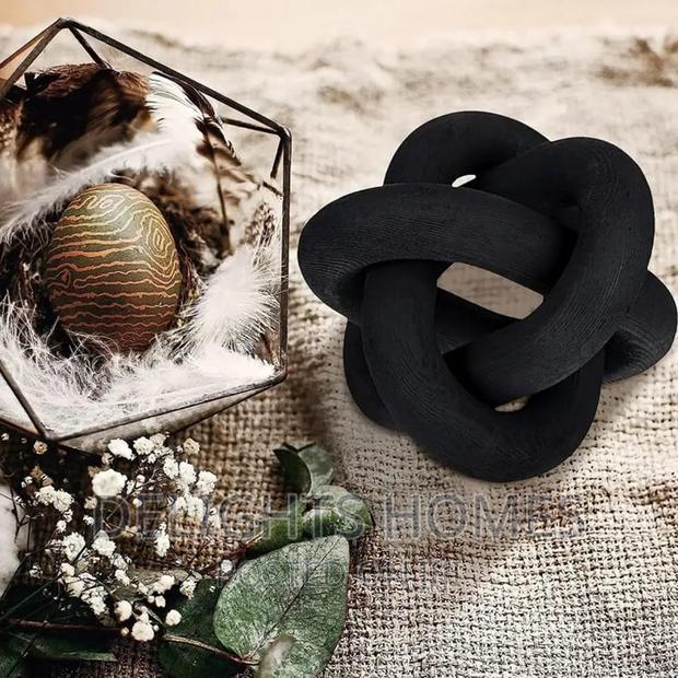 *3-Link Wood Chain Link Decor* - thumbnail 2