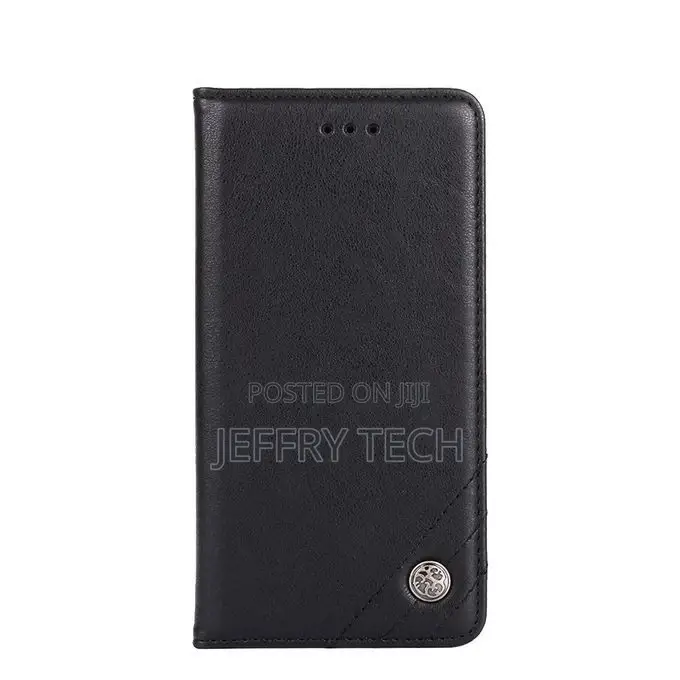 Huawei P20 Lite 2019 Case Leather Wallet Phone Case - Black