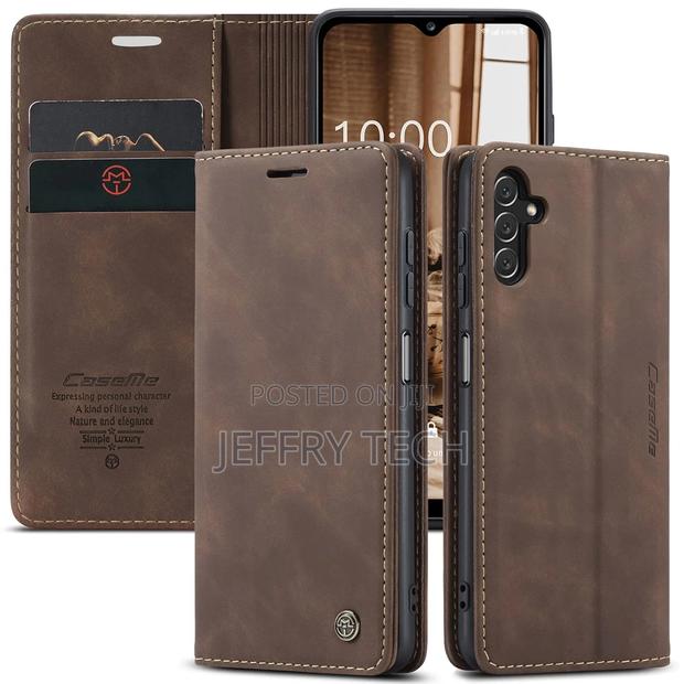 XYX Wallet Case for Samsung Galaxy A14 5g/A14 4G, Matte Text - main view