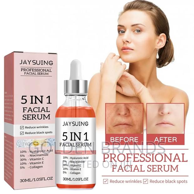 Anti Aging Face Serum 5 in 1 Wrinkle Remove Fade Fine