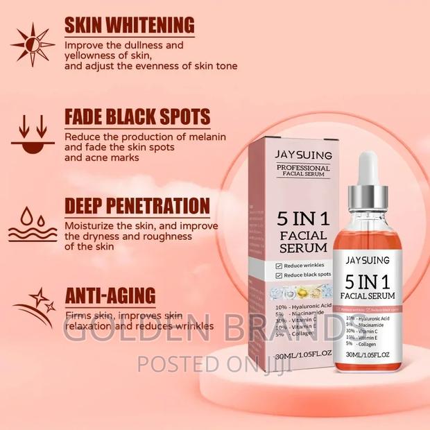 Anti Aging Face Serum 5 in 1 Wrinkle Remove Fade Fine - thumbnail 2