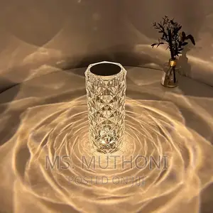 16 Color Changes Crystal Rechargeable Touch Lamp