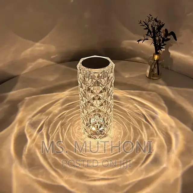 16 Color Changes Crystal Rechargeable Touch Lamp
