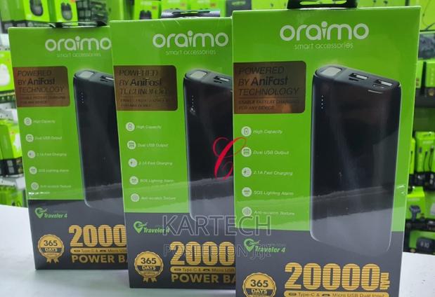 Oraimo Traveler 4 20,000mah(74wh) P204D Powerbank - main view