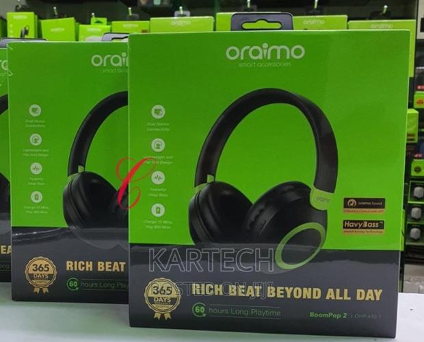 Oraimo Boompop 2 Deep Bass Wireless Headphones