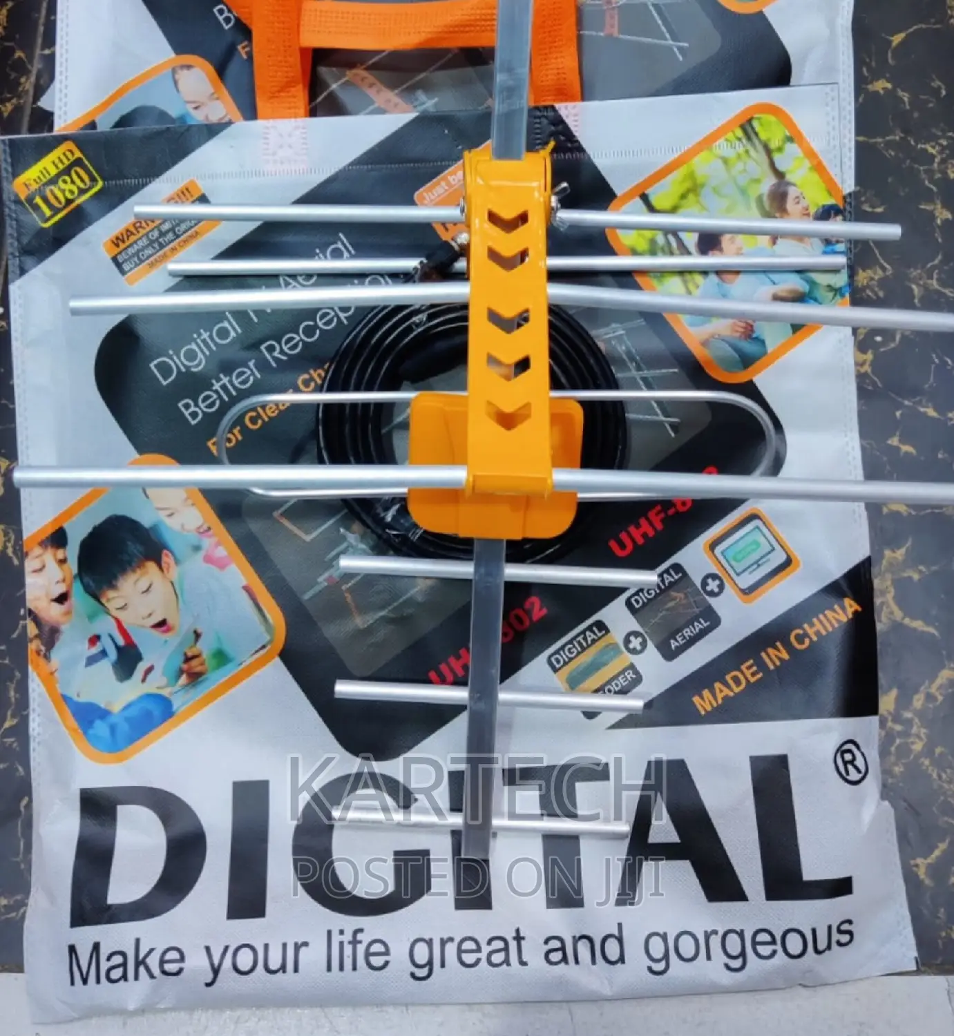 Digital Aerial Bag Assembled