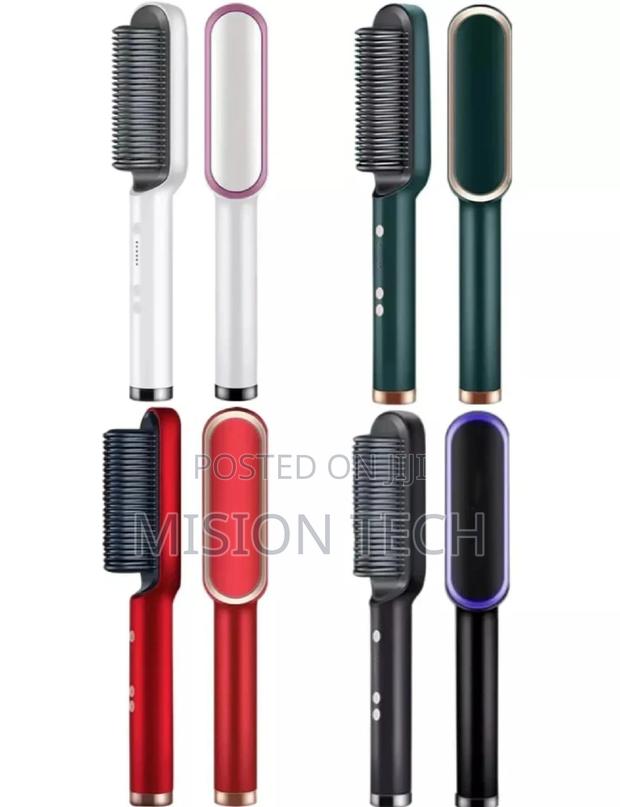 Ceramic Hot Comb Hair Straightener