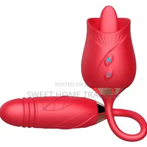 Rose With Tongue for Clitorial Stimulation