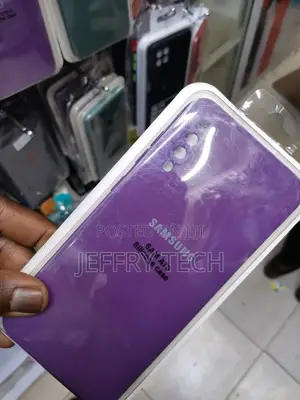 Skin-Touch Matte TPU Case for Samsung Galaxy A70 - Purple