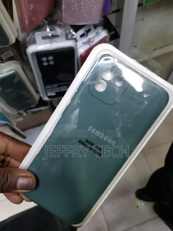 Samsung Galaxy A03, Samsung A03 (Green, Shock Proof, Silico