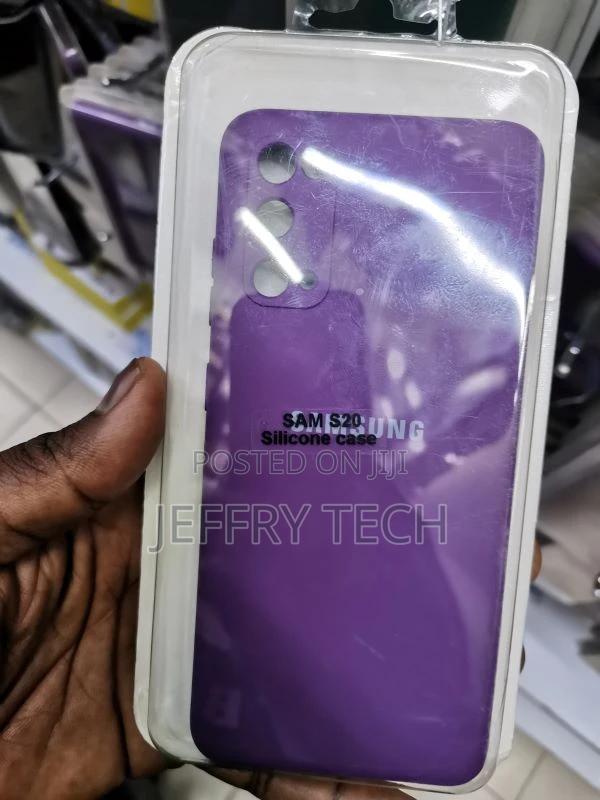 Samsung S20 Silicone Case - Purple - thumbnail 3