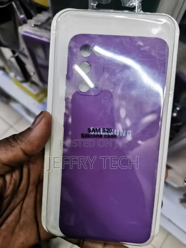 Samsung S20 Silicone Case - Purple